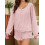 (M, Pink) Set de pijamale 2 piese. 6