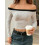 (XL, Black) Pulls courts rayés look décontracté. 5