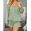 (L, Green) Set de pijamale 2 piese. 4