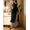(M, Black) Γυναικεία μπλούζα αμάνικη διαφανής, Clubwear 7