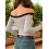 (XL, Black) Pulls courts rayés look décontracté. 7