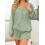(L, Green) Set de pijamale 2 piese. 3