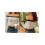 (XL, Black) Pulls courts rayés look décontracté. 2
