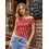(M, Red) T-shirt sans manches pour l'été. 3