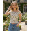 (L, White) T-shirt sans manches pour l'été. 3