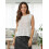 (M, Ivory) Γυναικείο πλεκτό φανελάκι, casual γιλέκο 7
