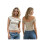 (L, White) T-shirt sans manches pour l'été. 2