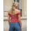 (L, Red) T-shirt sans manches pour l'été. 7