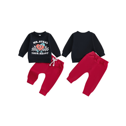 (6-12 Months, Black) Σετ ρούχων για μονοχρωμά κορδόνια. 1