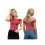 (M, Red) T-shirt sans manches pour l'été. 2