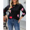 (XL, Black) Γυναικεία Πουλόβερ Καρδιάς, Αγίου Βαλεντίνου 6