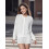 (L, White) Γυναικεία σετ δύο σορτς Loungewear 3