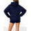 (S, Navy Blue) Γυναικείο φούτερ με φθινόπωρο χειμώνα 6