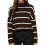(L, Dark Brown) Γυναικεία Πλεκτά Πουλόβερ Στρογγυλή Λαιμόκοψη 1
