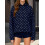 (S, Navy Blue) Γυναικείο φούτερ με φθινόπωρο χειμώνα 4