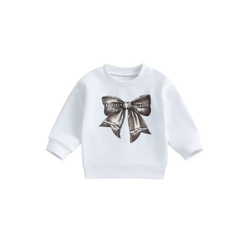 (12-18 Months, White) Φούτερ νήπια με για άνοιξη-φθινόπωρο