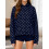 (S, Navy Blue) Γυναικείο φούτερ με φθινόπωρο χειμώνα 5