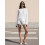 (S, White) Γυναικεία σετ δύο σορτς Loungewear 7