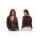 (L, Dark Brown) Γυναικείο Φθινοπωρινό Πουλόβερ Μονόχρωμο Πλεκτό 2