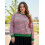 (XL, Pink) Γυναικείο ανοιξιάτικο φούτερ στρογγυλή λαιμόκοψη. 13