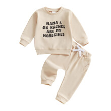 (18-24 Months, Apricot) Éadaí Geimhridh le Coim Leaisteacha.