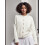 (XL, White) Γυναικεία πλεκτή ζακέτα για χειμώνα. 7