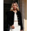 (XL, Black) Γυναικεία πλεκτή ζακέτα για χειμώνα. 6