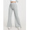 (XL, Light Gray) Γυναικείο φαρδύ παντελόνι, καθημερινή χρήση. 3