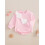 (12-18 Months, Pink) Φούτερ με κουκούλα και τρισδιάστατο φιόγκο για μωρά κορίτσια 4