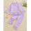 (12-18 Months, Lavender) Σετ πιτζάμας 2 και κουμπιά 4