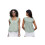(S, Light Green) Γυναικείο αμάνικο τοπ καλοκαιρινό streetwear 2