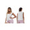 (S, Ivory) Γυναικείο αμάνικο τοπ καλοκαιρινό streetwear 2