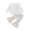 (18-24 Months, White) Φθινοπωρινά ρούχα νήπια 2 τεμαχίων 1