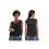 (L, Black) Γυναικείο αμάνικο τοπ καλοκαιρινό streetwear 2