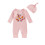 (Newborn, Pink) Σετ 2 τεμαχίων για νεογέννητα 1