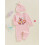 (Newborn, Pink) Σετ 2 τεμαχίων για νεογέννητα 4