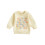 (6-12 Months, Beige) Βρεφικό Φούτερ Λουλούδι Χειμερινά Ρούχα 1