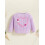 (3-4 Years, Purple) Mädchenpullover, langärmelig, Rundhalsausschnitt, Herzblumenmuster, warmer Winterpullover 12