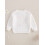 (18-24 Months, White) Mädchenpullover, langärmelig, Rundhalsausschnitt, Herzblumenmuster, warmer Winterpullover 5