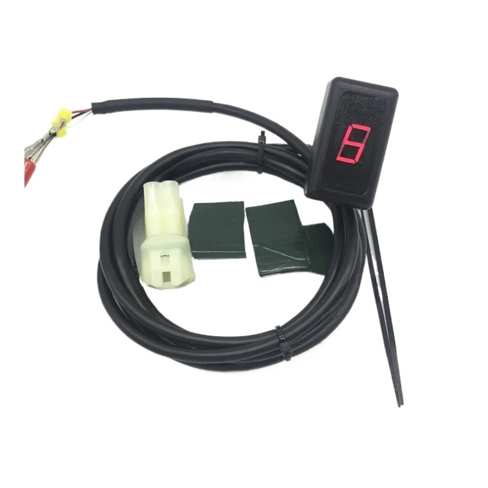 Motorcycle Gear Indicator 6 Speed Digital Display Meter Universal 16 Level Quick Detection 9771547182115