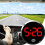 Car Dashboard Clock with TouchActivated LED Display, Waterproof Universal Digital Car Clock Red 5