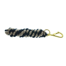 (2.2 metres, Navy/Silver) Hy Two Tone Twisted Lead Rope
