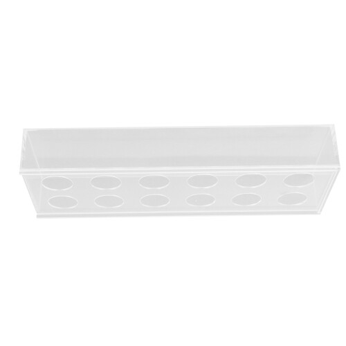 Clear Acrylic Rectangular Flower Vase