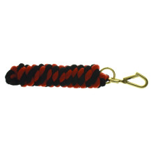 (2.2 metres, Red/Black) Hy Two Tone Twisted Lead Rope