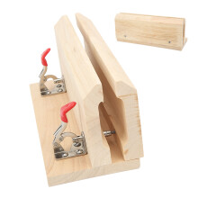Rust-Resistant Leather Stitching Pony Beech Wood Stainless Steel Durable Tool