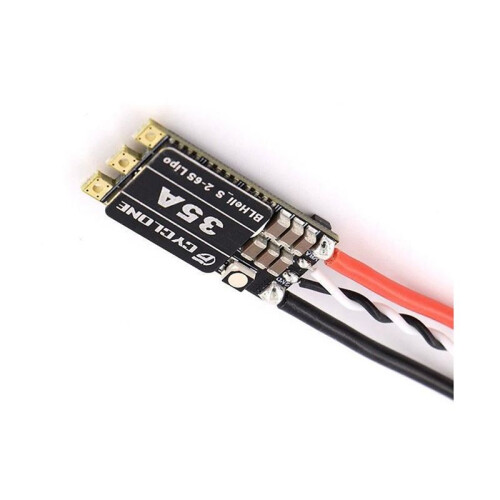 BLHeli S 2-6S Lipo 35A Brushless ESC LED RGB Programmabile Integrato per Componenti di Droni RC FPV 1