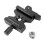 CL-50LS Double Lock Mounting Plate Camera Clamp Quick Release Plate Clamp Adjustable Knob Adapter for Tripod 1