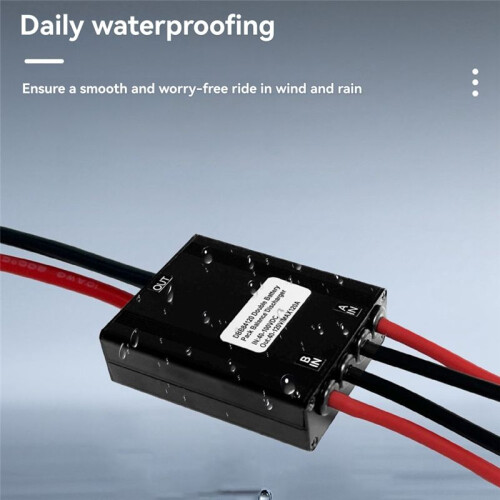 E-Bicycle Dual Battery Parallel Module 40V-100V 120A Adapter Discharge Converter E-Bicycle Module Balanced Discharge 2