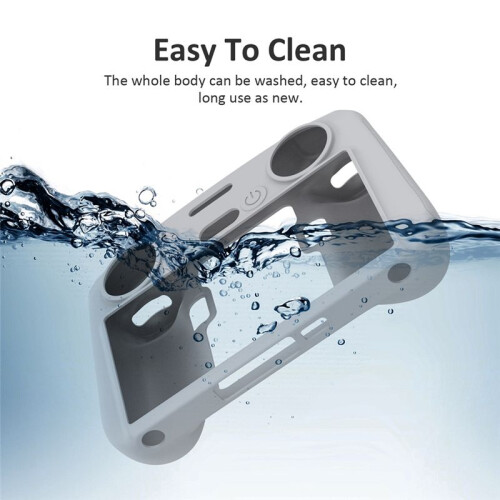 For   3 Pro/ 3/3C/AIR 2S RC Drop-Resistant Remote Control Protective Cover Silicone Cover Accessories Grey 2