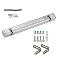 Kit de Carpa Metálica para Techo de Coche RC para 1/18 TRX4M, Accesorios Plateados.